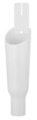 Spillmuff Vit Ø32 mm Gelia